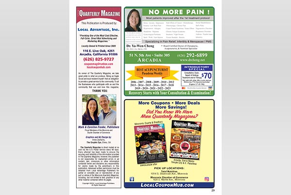 Monrovia Quarterly Magazine – Page 29